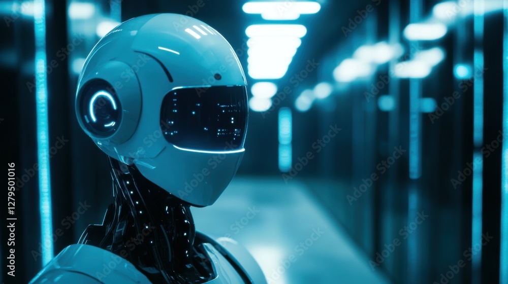Poster chatbot conversation ai artificial intelligence technology online customer service.digital chatbot, 