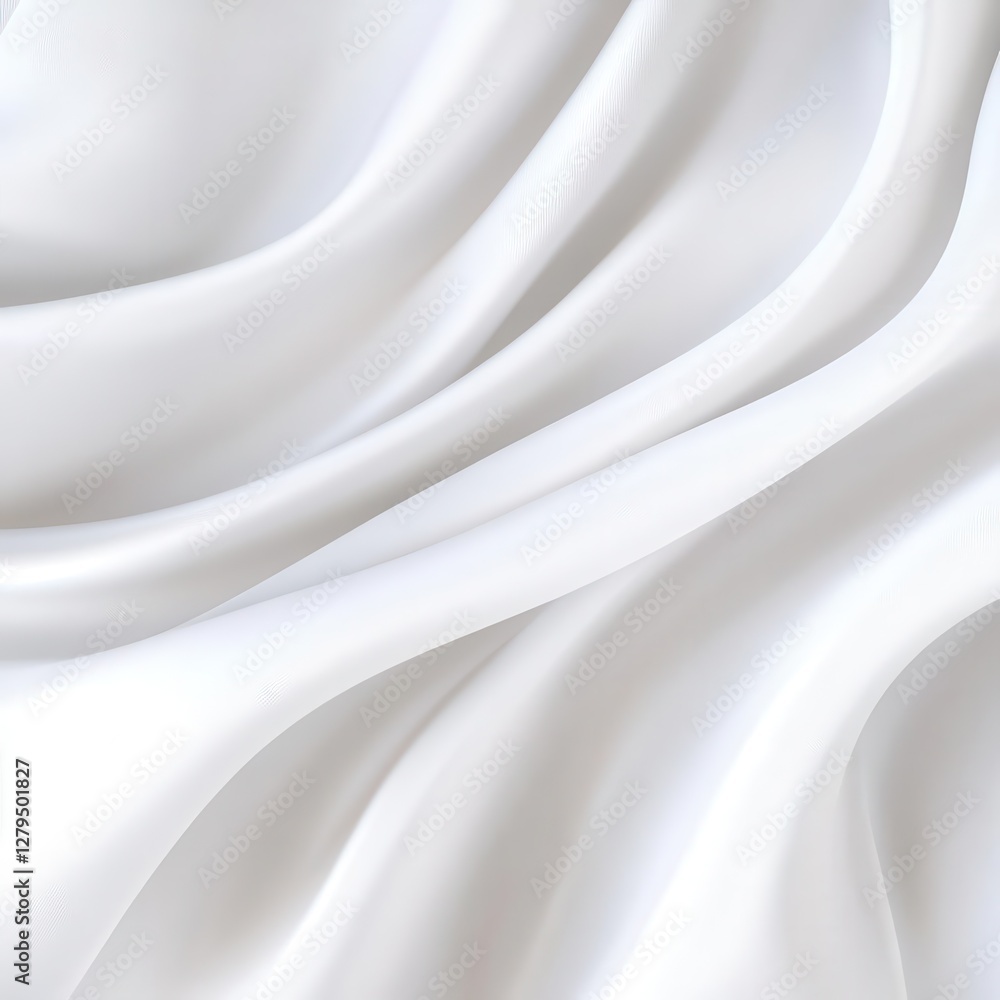 Poster soft, pleated silk frozen in motion, creating a stunning 3d textile backdrop with seamless folds and