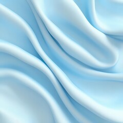 Obraz premium Soft, pleated silk frozen in motion, forming an elegant, gravity-defying 3D textile background with smooth folds and open areas for content.