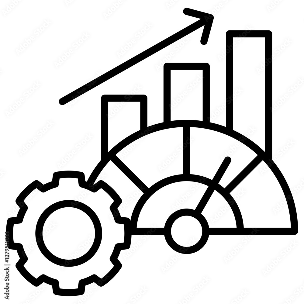 Poster performance metrics icon