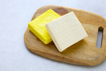 Soy tofu cubes, Tofu soy bean curd