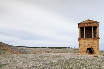 l'area archeologica dell'antico presidio militare romano di Ammaedara nei pressi della cittadina di...