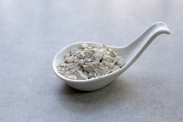 White clay filler, Soft-prepared chalk.  Thai tradition, Songkran festival