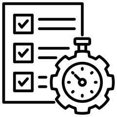 Time Management Icon