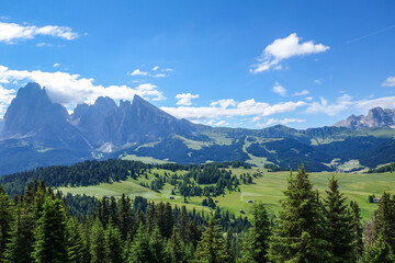 Panorama Alpe di Siusi