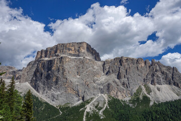 Sella mountain massiv