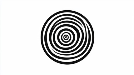 Isometric Celtic spiral tattoo illustration on white background  169