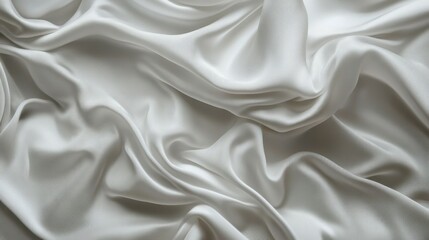 White silk fabric texture luxurious background