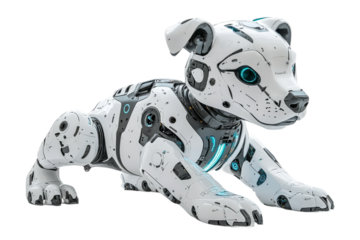 Robotic dog with advanced design features