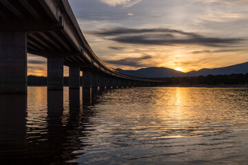 Fototapeta premium Brücke in Spanien