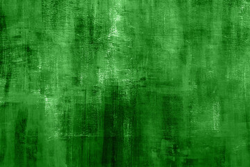 Green Abstract Painting Texture with Subtle Brush Strokes and Vibrant Color