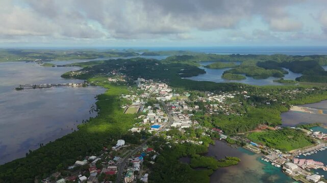 Palau Koror Drone Video from Madalai
