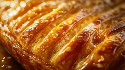 Delicious pastry creation bakery food photography warm lighting close-up culinary delight