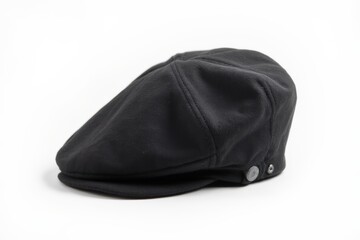 Beret isolated on pure white background, studio shot