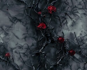 Gothic Roses and Thorny Vines