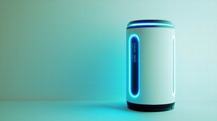 Obraz premium Futuristic Home Assistant AI