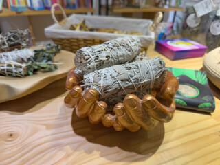 Rolled White Sage for Rituals