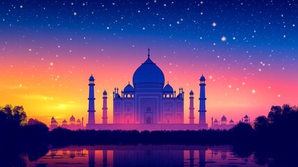 Prepare poster promotions for India using a cheerful Republic Day background template
