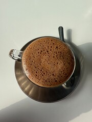 una taza de chocolate