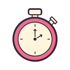 Fitness stopwatch icon