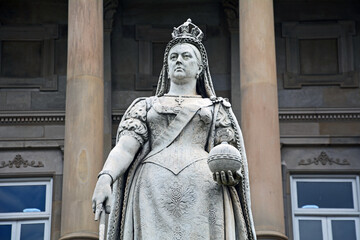 Statue von Queen Victoria in Pietermaritzburg, S&uuml;dafrika