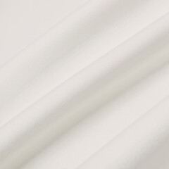 Obraz premium Intricate portrayal focusing on white fabric textures against seamless background