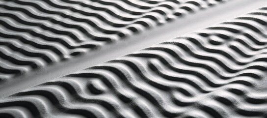 A wave-line patterned background is created using a simple zigzag stroke texture in this undulating repetitive illustration