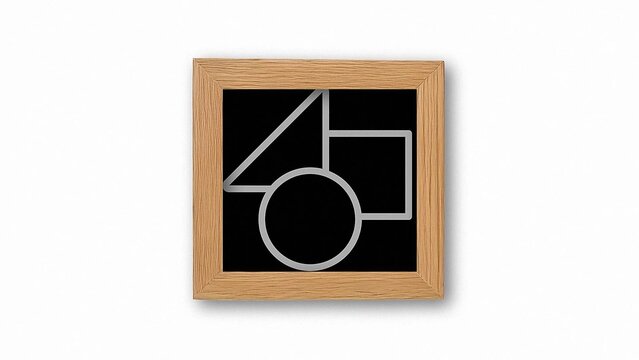 Basic Square Wood Frame Overlay