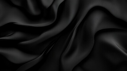 Fototapeta premium A dark backdrop featuring smooth textures that can be used for various creative projects or as a simple aesthetic background