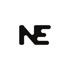 Creative Monogram Logo of EN and NE for Versatile Branding