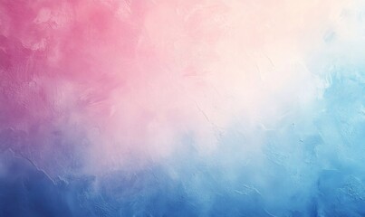 Fototapeta premium Pink, blue and white gradient background with textured effect, perfect for design projects