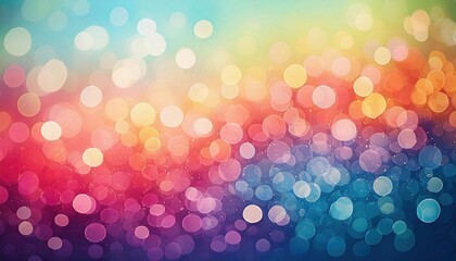 Colorful Bokeh Circles