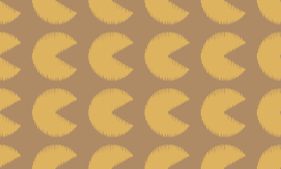 Seamless, Cute hand drawn brush line abstract circle pattern, modern style wood carving, engraving, block print texture surface background, simple dot graphic for textile, carpet, stationary