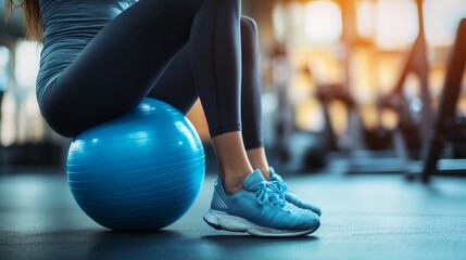 Naklejka premium Pelvic floor rehabilitation and treatment