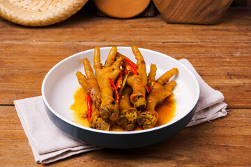 Hot and Spicy Chicken Feet