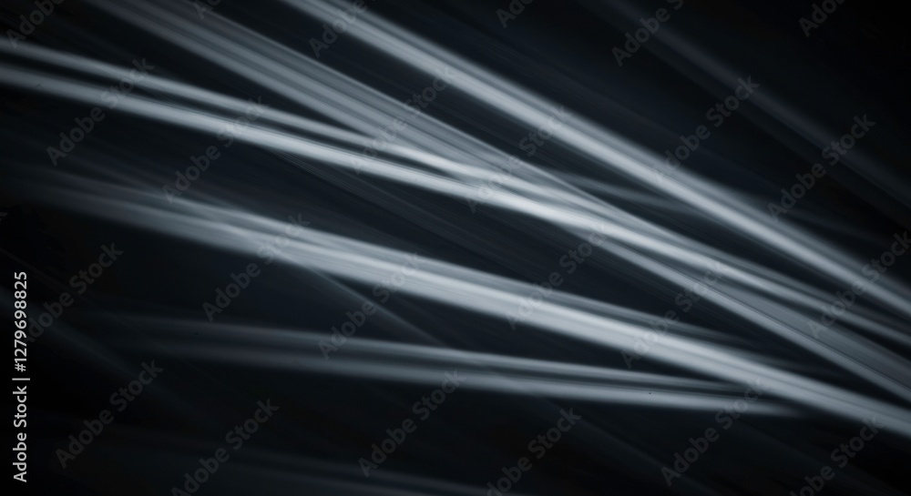 Poster abstract dark strokes: dynamic and captivating abstract artwork featuring a complex arrangement of f
