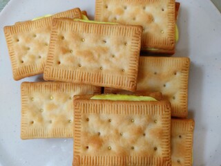 cookies with a close-up view