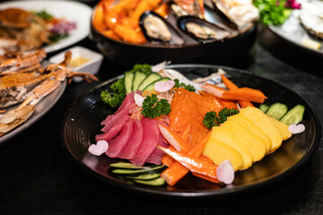 Food is any substance consumed to provide nutritional support for the body. It typically comes from plants, animals, or fungi and contains essential nutrients such as carbohydrates, proteins, fats, vi