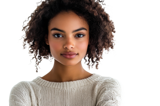 Softly lit natural beauty in pose