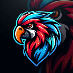 a unique esport logo in the form of a cute animal 2025