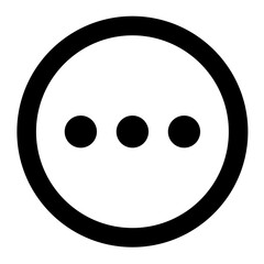 Generic black outline  Icon pack