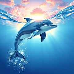 Dolphin Picture Art