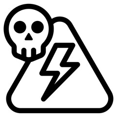 Danger Icon Element For Design