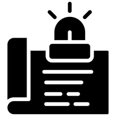 Incident Plan Icon