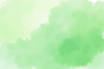 Fototapeta premium A Soft, Tranquil Green Watercolor Background Featuring Gentle Swirls and Blends, Ideal for Artistic Projects and Nature-Inspired Designs