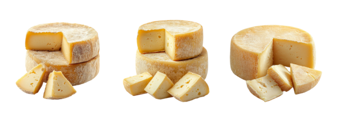 Delicious Cheese on Display with Variety of Cuts