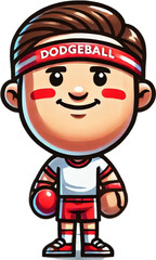 cartoon boy with a big smile