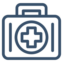 Emergency Kit Icon Element For Design