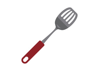 Kitchen spatula. Simple flat illustration.