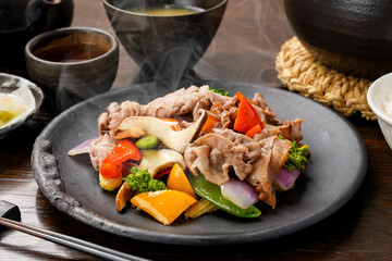 肉野菜炒め